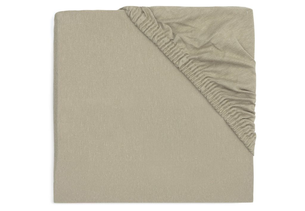 Fitted Sheet - 40/50x80/90cm Olive green