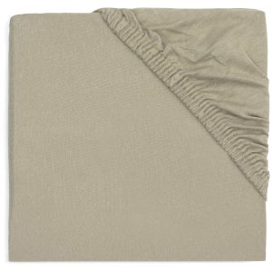 Fitted Sheet - 40/50x80/90cm Olive green