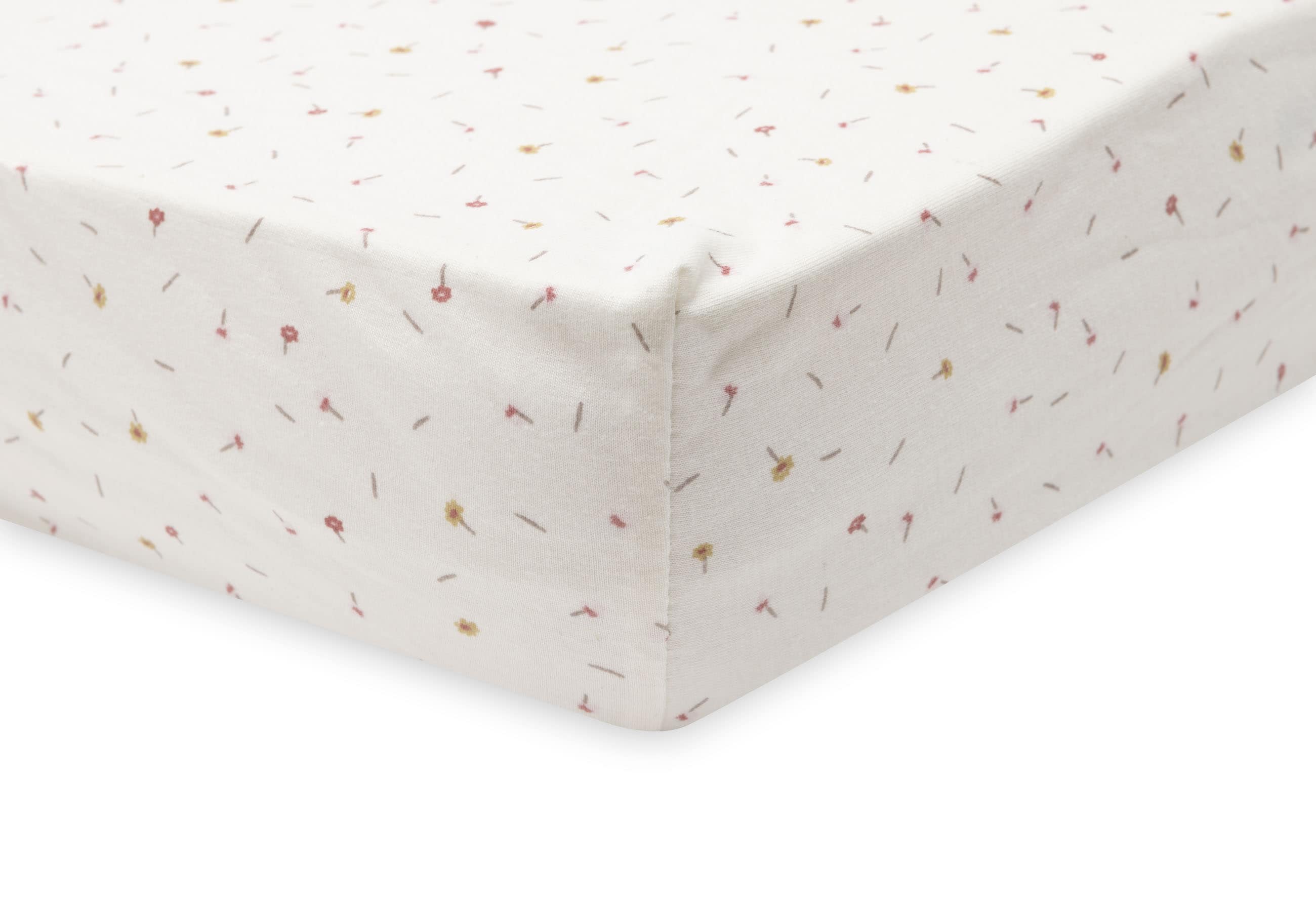 Fitted Sheet 70x140 cm - Pretty Picnic Flower Drops - Image 3