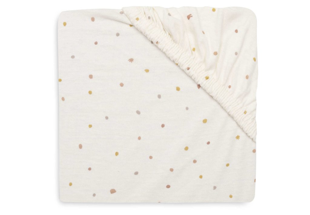 Fitted Sheet 70x140 cm - Kangaroots Dusty Dot