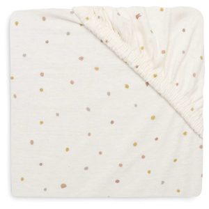 Fitted Sheet 70x140 cm - Kangaroots Dusty Dot