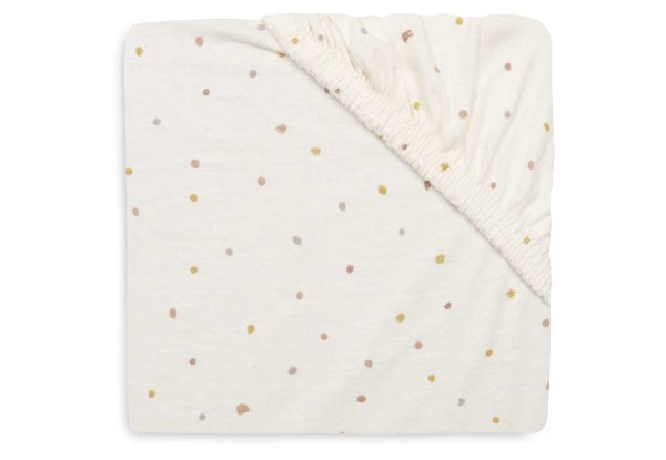 Fitted Sheet 70x140 cm - Kangaroots Dusty Dot