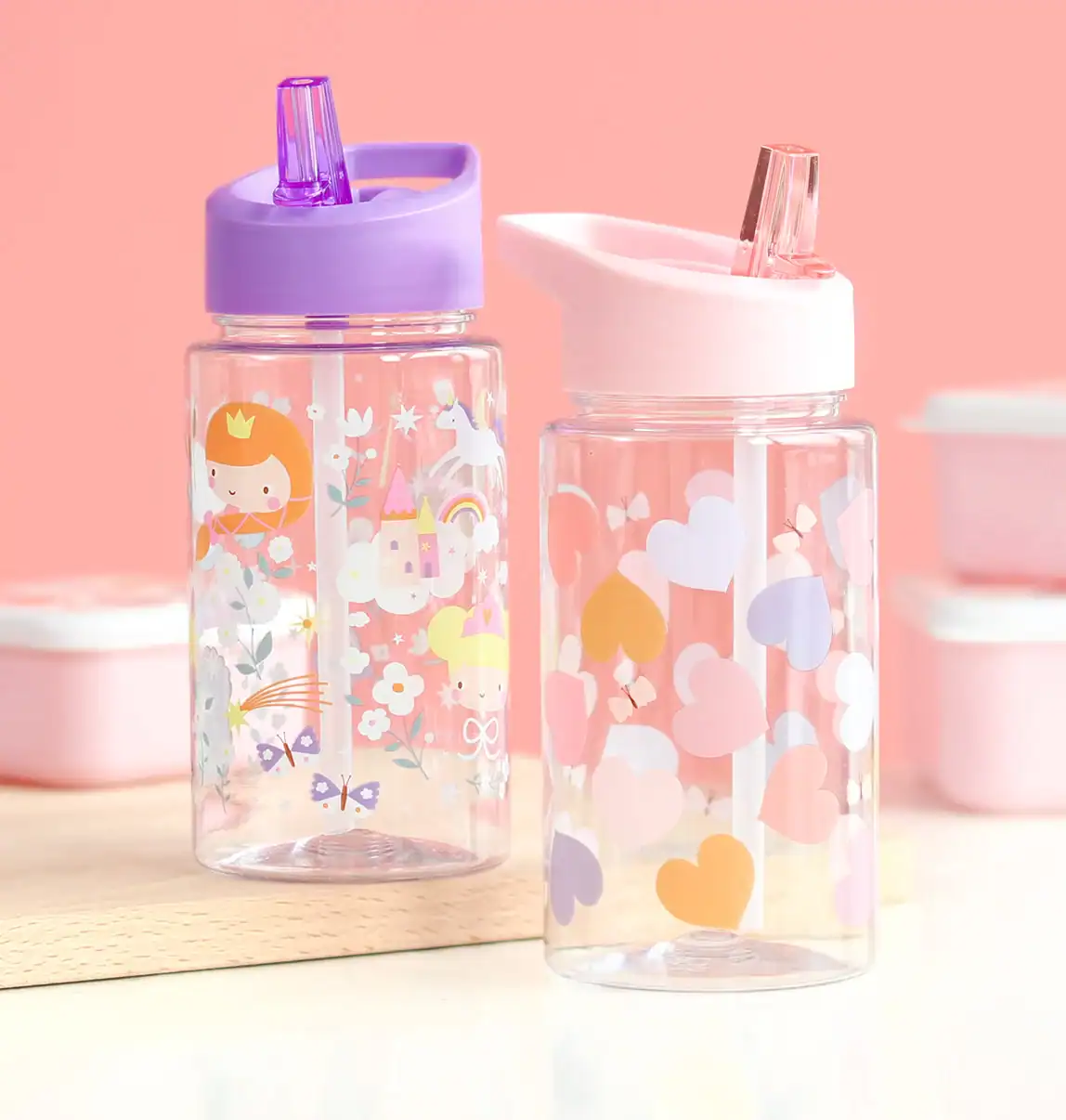Drink bottle - Hearts - Image 4