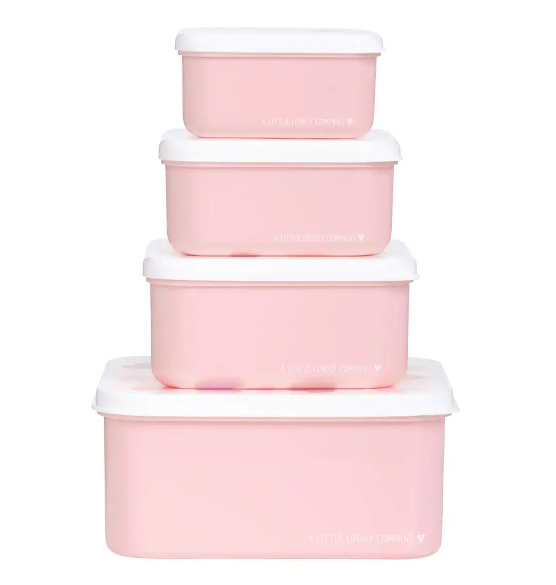 Lunch & snack box set - Hearts - Image 7