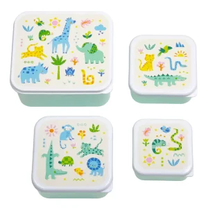 Lunch & snack box set - Jungle