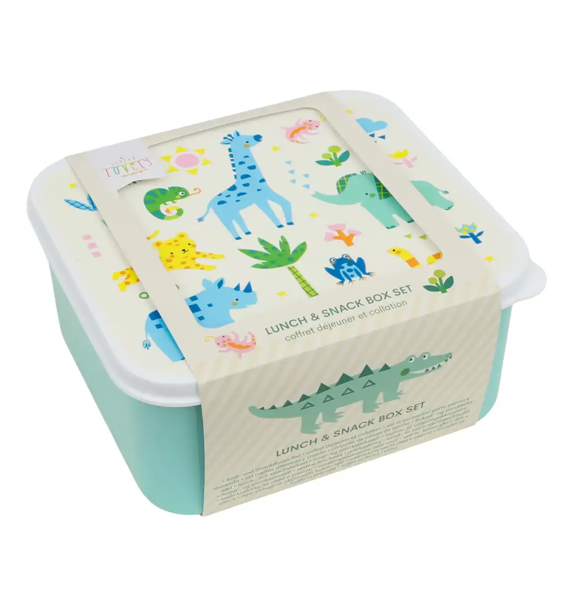 Lunch & snack box set - Jungle - Image 6