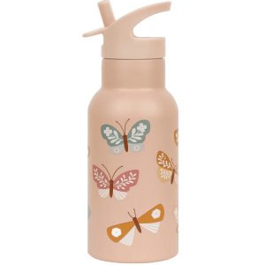 SS thermos bottle - Butterflies