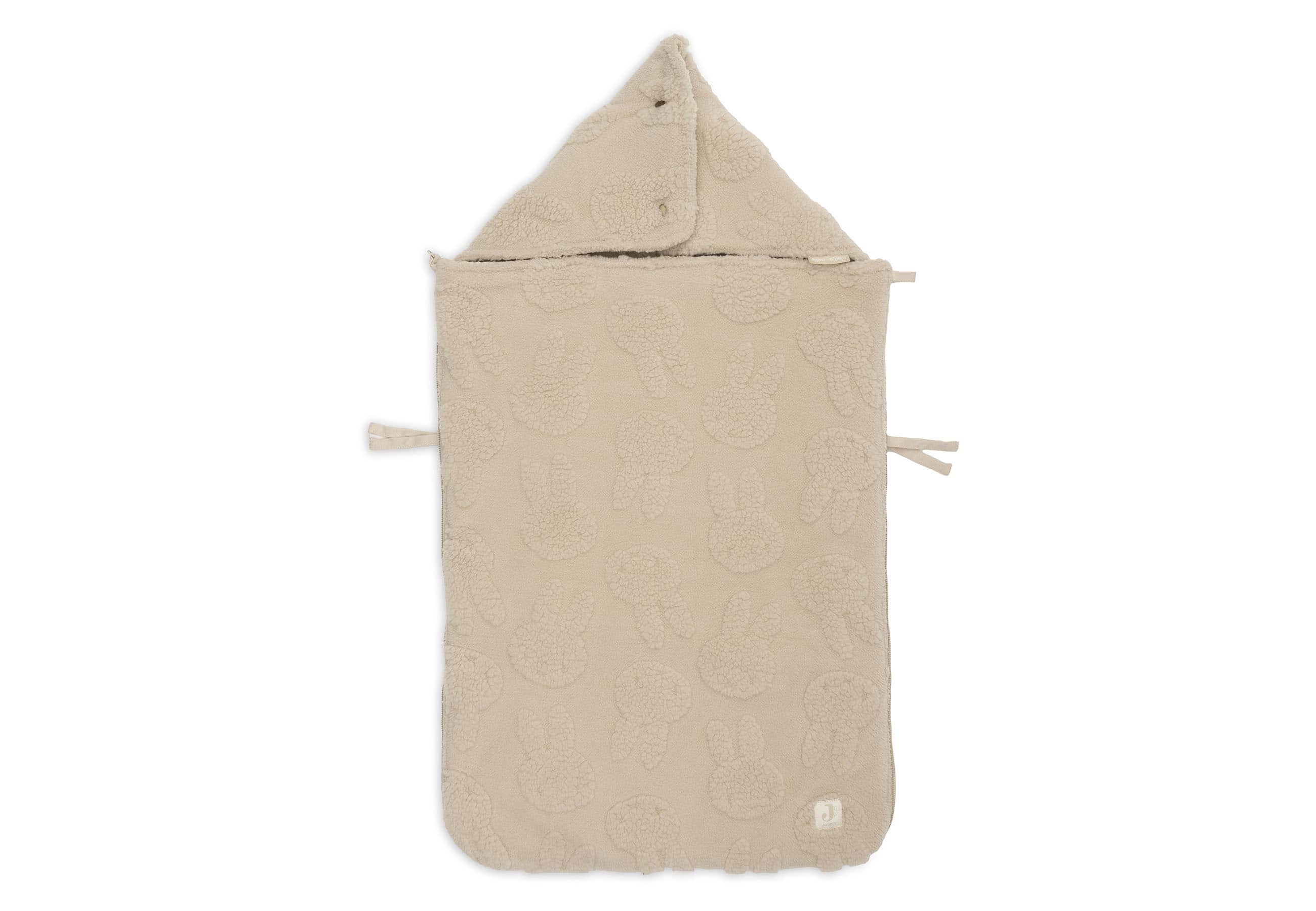 Footmuff - Miffy Jacquard Teddy 0+ Sand - Image 5