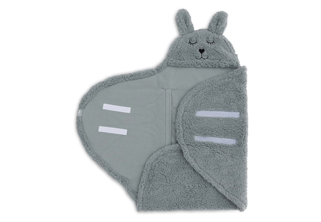 Wrap Blanket - Bunny Sea green
