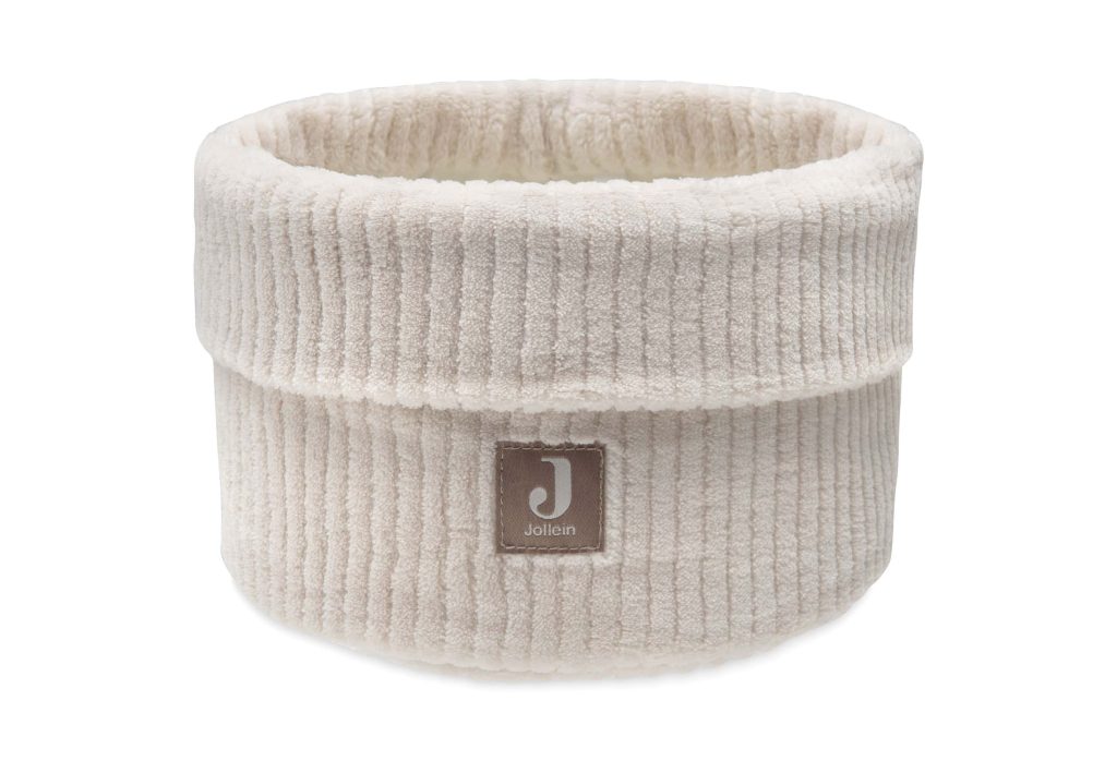 Changing Table Basket - Cloudy Rib Oatmeal